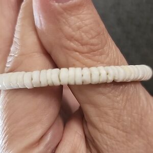 Chic White Puka Shell Bracelet/Anklet
